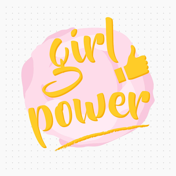 Girl power pster - Zdjęcie, obraz