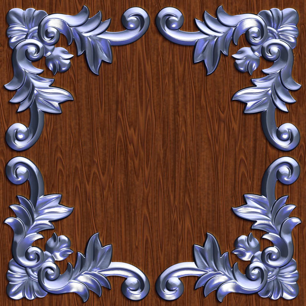 decorative ornament frame - Photo, Image