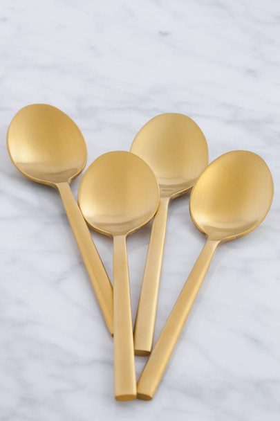 beautiful spoon set - Фото, изображение