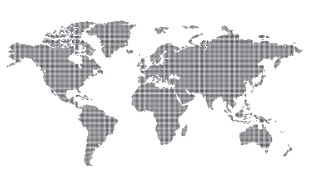 Pictogram - Карта мира, Точки, Круг, штраф - Объект, Икона, Символ
 - Фото, изображение