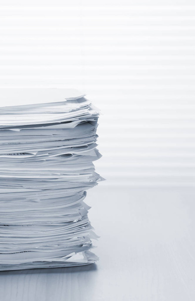 Stack of paper documents - Фото, изображение