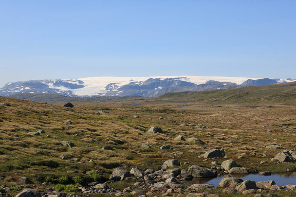 Ősszel a Hardangervidda, hágó - Fotó, kép