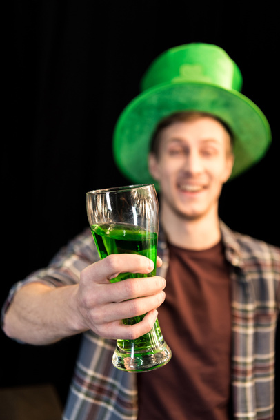 man celebrating St.Patrick 's day
 - Фото, изображение