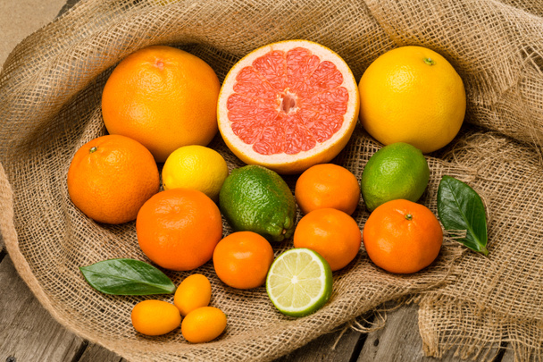 friss citrusfélék   - Fotó, kép