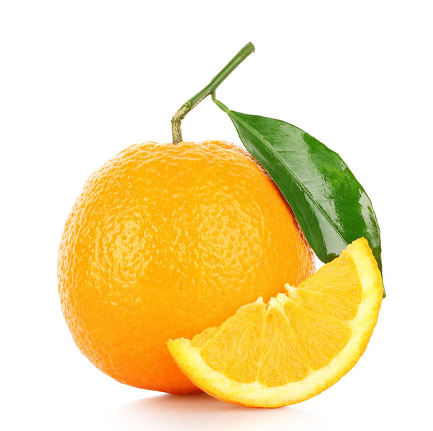 orange fruit isolated - Foto, Imagem