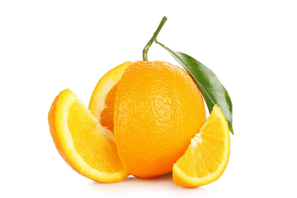 orange fruit isolated - Foto, Imagen