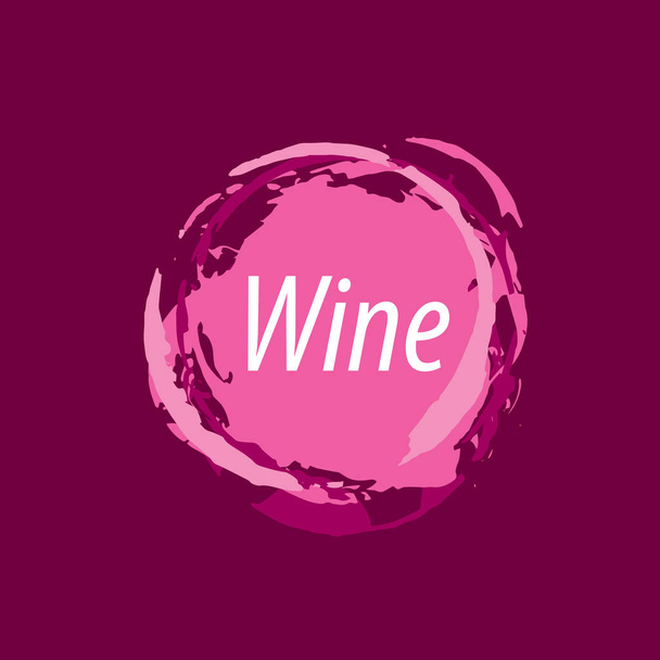 Logo du vin empreinte
 - Vecteur, image