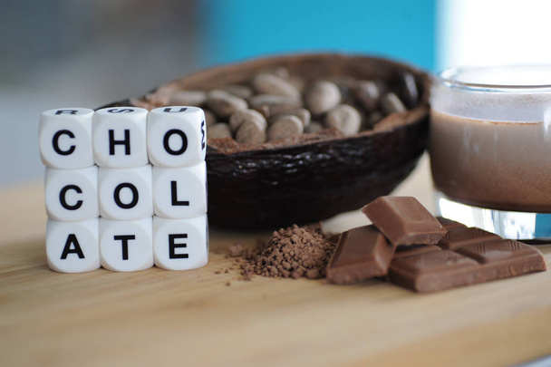 habas de cacao
 - Foto, imagen