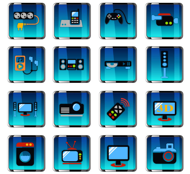 Set icona elettrodomestici
 - Vettoriali, immagini