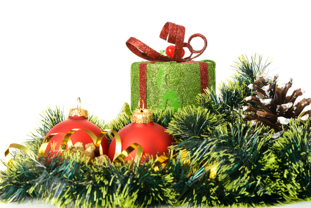 Presente de Natal e objetos decorativos
. - Foto, Imagem
