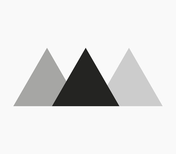 ikona egypt pyramidy na bílém pozadí - Vektor, obrázek