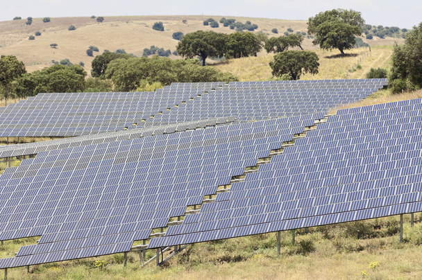 Serpa zonne-energiecentrale - Foto, afbeelding