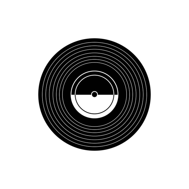 Vintage vinyl music - Vector, Image