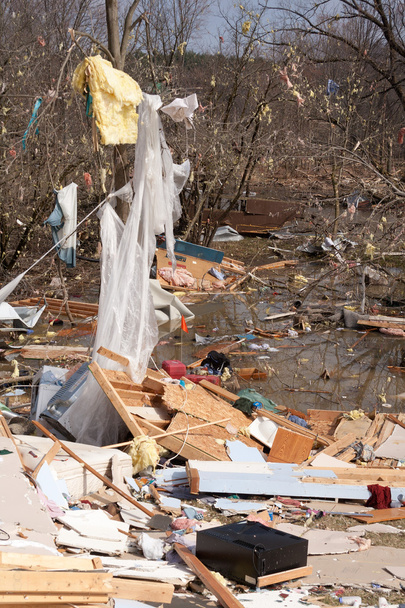 Le conseguenze del tornado a Lapeer, MI
. - Foto, immagini