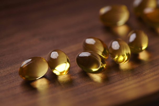 healthy oil tablets - Photo, Image