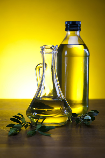 Olive oil bottle - Photo, Image
