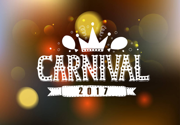 Käsin piirretty Carnival Fair logotyyppi
 - Vektori, kuva