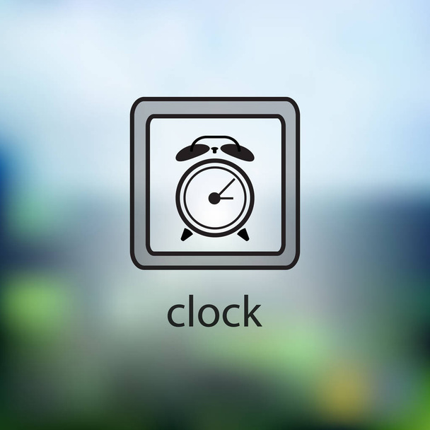 Service icon. isolated on background blurred - Vecteur, image