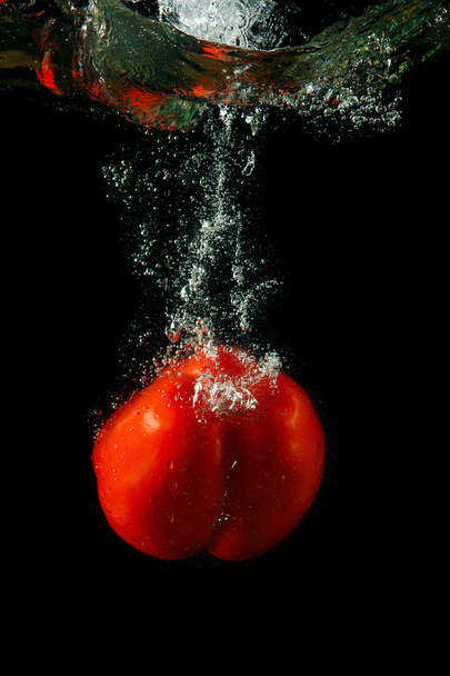 Sweet red pepper - Foto, afbeelding