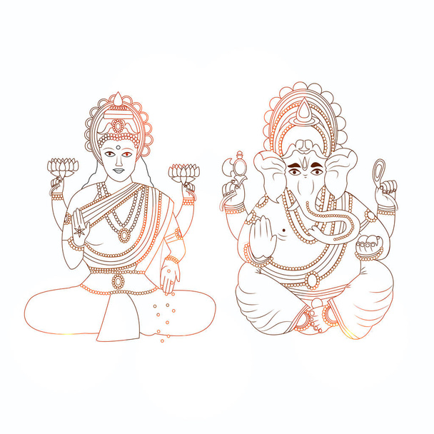 ヒンドゥー教の祭りバハイ Dooj 背景のイラスト - ベクター画像