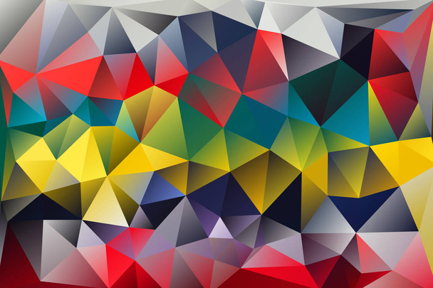 abstract background of triangles - Photo, Image