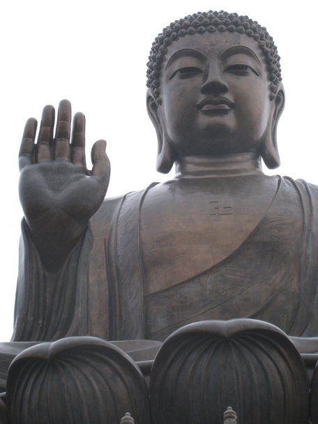 A nagy Buddha a Hong Kong-ban - Fotó, kép