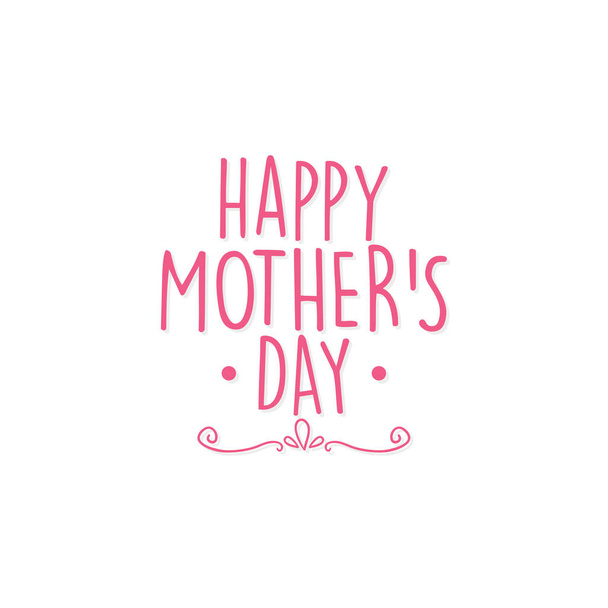 Happy Mother day - Vector, afbeelding