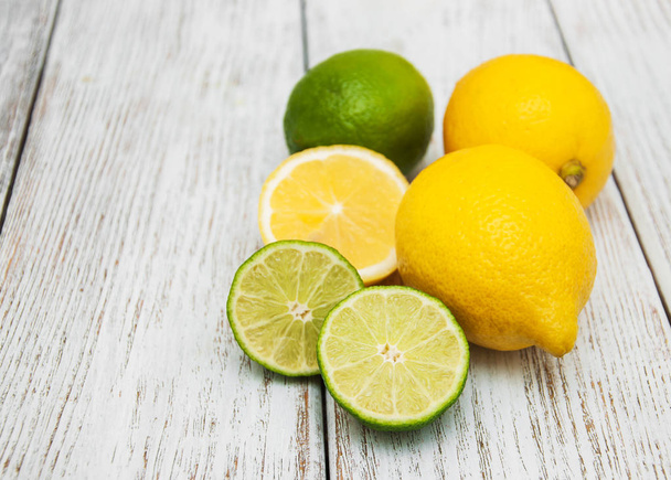 Lemons and limes - Photo, Image