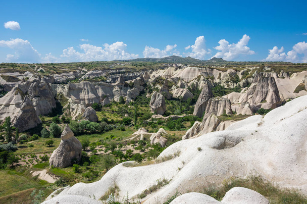 Stone formations in Cappadocia, Turkey - Fotografie, Obrázek