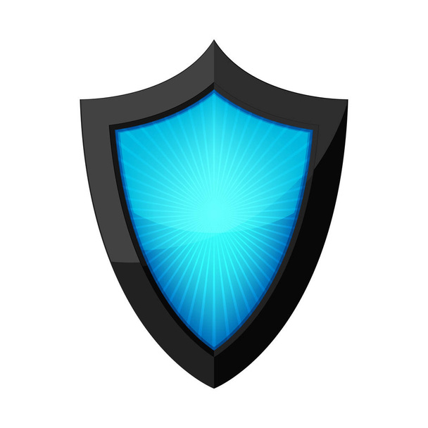 Shield icon. Vector illustration. - Vector, Image