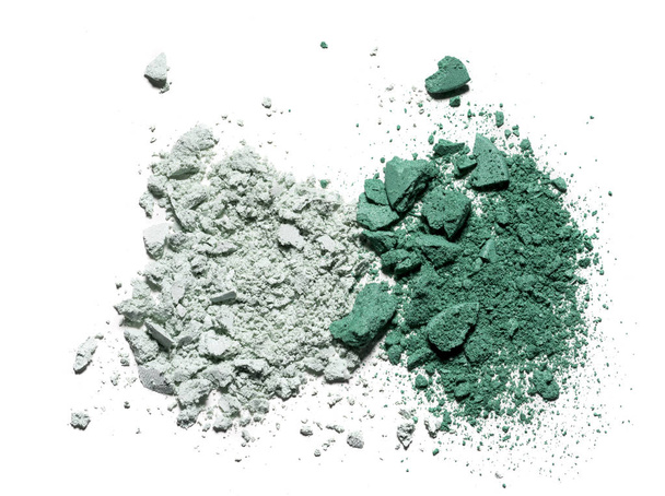 Make up crushed green eyeshadow - Foto, Imagem