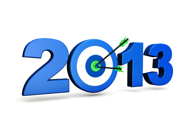 New Year 2013 Goal - Foto, immagini