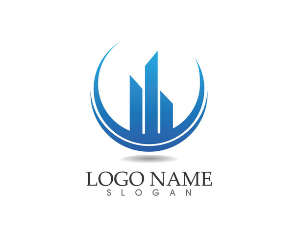 Yritysrahoituksen logo - vektoriesimerkki - Vektori, kuva