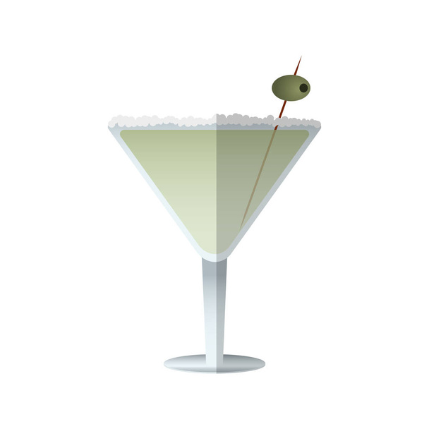 cocktail drink icon - Vector, Image