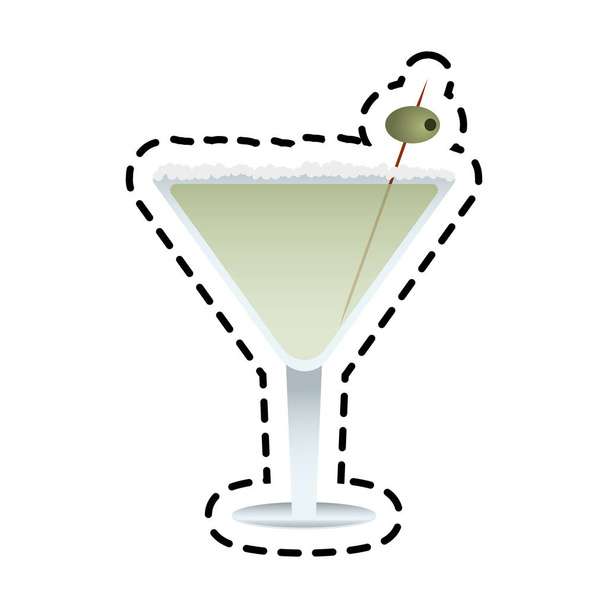 Icono de bebida de cóctel
 - Vector, Imagen