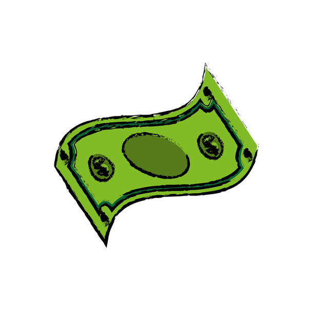 Billet of money - Vector, Image