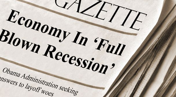 Economia cai em recessão
 - Foto, Imagem