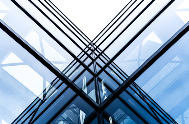lasiarkkitehtuuri modernin rakennuksen Tokiossa
 - Valokuva, kuva