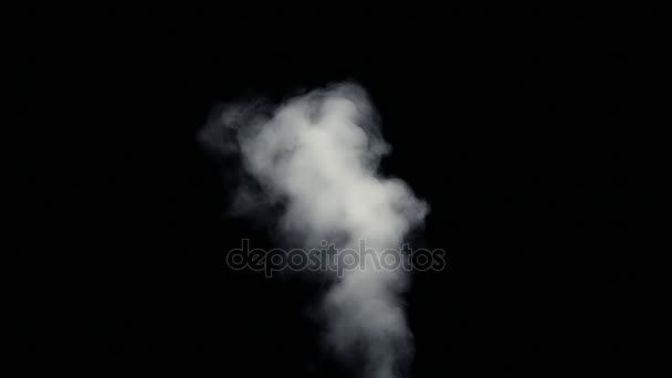 Fogo fumaça de fundo preto
 - Filmagem, Vídeo
