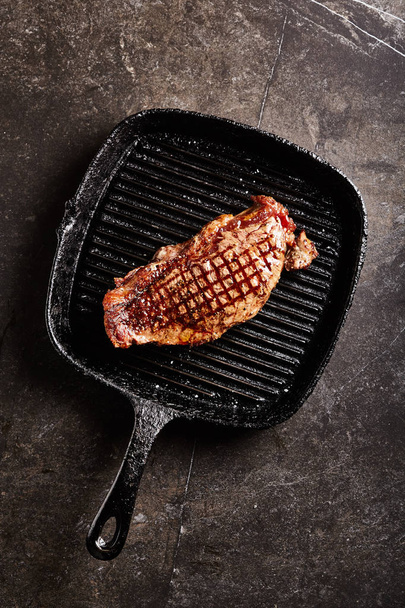 Grilled Strip Steak - Fotoğraf, Görsel