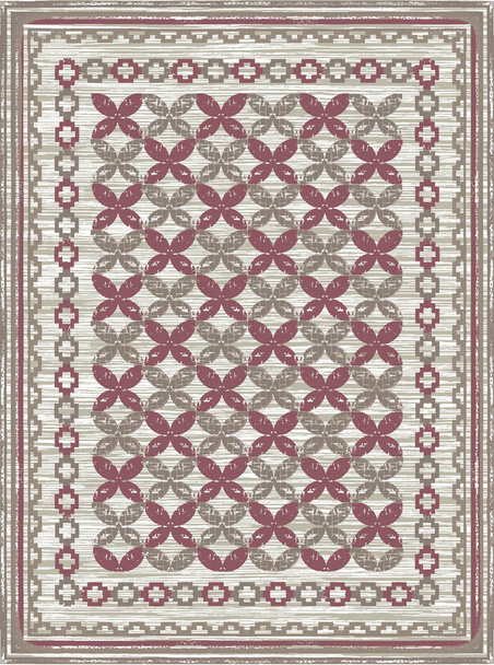etnische deken tapijt patroon - Foto, afbeelding