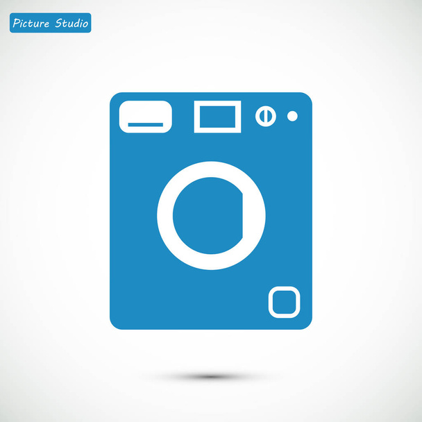 washing machine icon - Vector, afbeelding