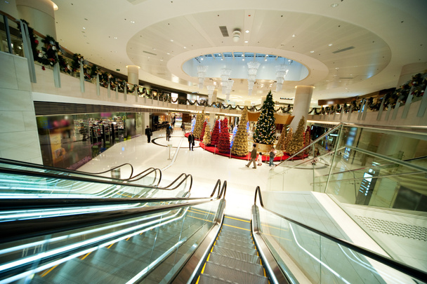 Christmas decoration in shopping mall - Photo, Image