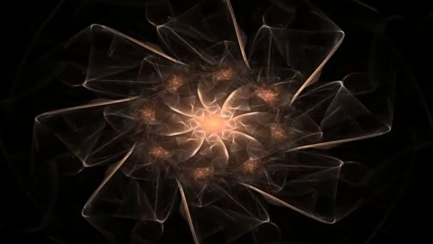 Ηλεκτρονικό υπολογιστή fractal έργα τέχνης για δημιουργικό σχεδιασμό, τέχνη και ψυχαγωγία - Πλάνα, βίντεο