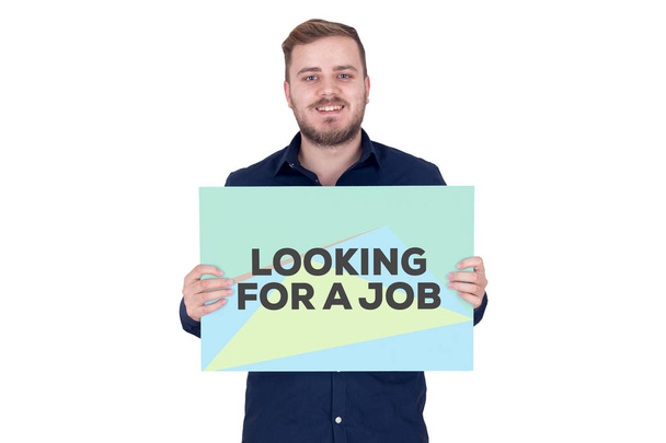 LOOKING FOR A JOB CONCEPT - Foto, Imagen