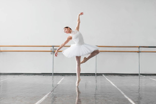 sierlijke en mooie ballerina - Foto, afbeelding