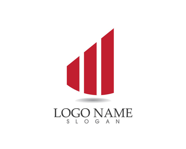 Επιχειρηματική χρηματοδότηση λογότυπο και σύμβολα - Διάνυσμα, εικόνα