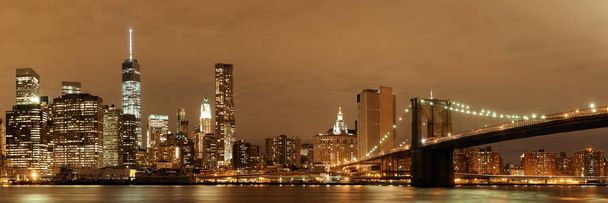 Manhattan Downtown kentsel görünümü - Fotoğraf, Görsel