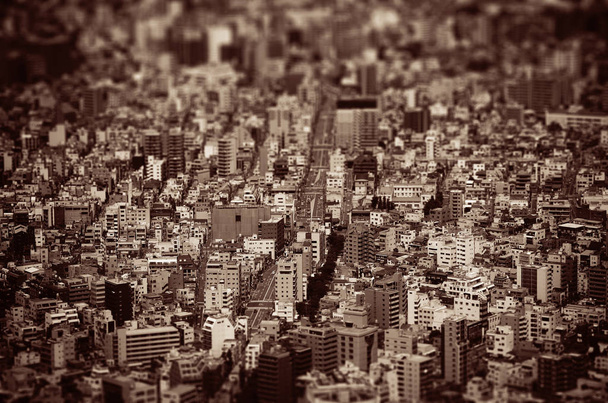 Tokyo urban rooftops - Photo, Image