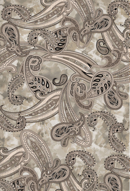 Paisley patroon mode textiel afdrukken - Foto, afbeelding